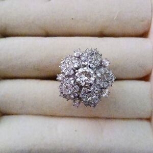 Vintage Diamond Dinner Ring